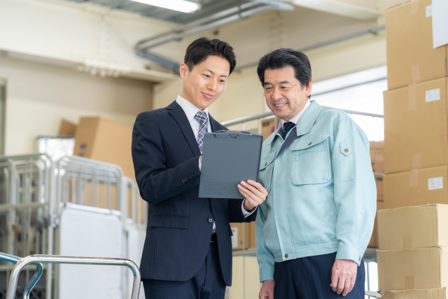 配送前の内容確認